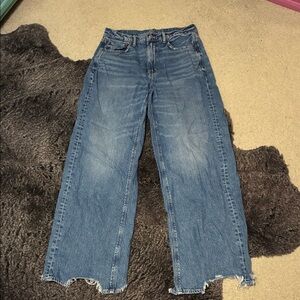 American Eagle Outfitters Blue Flare Jeans